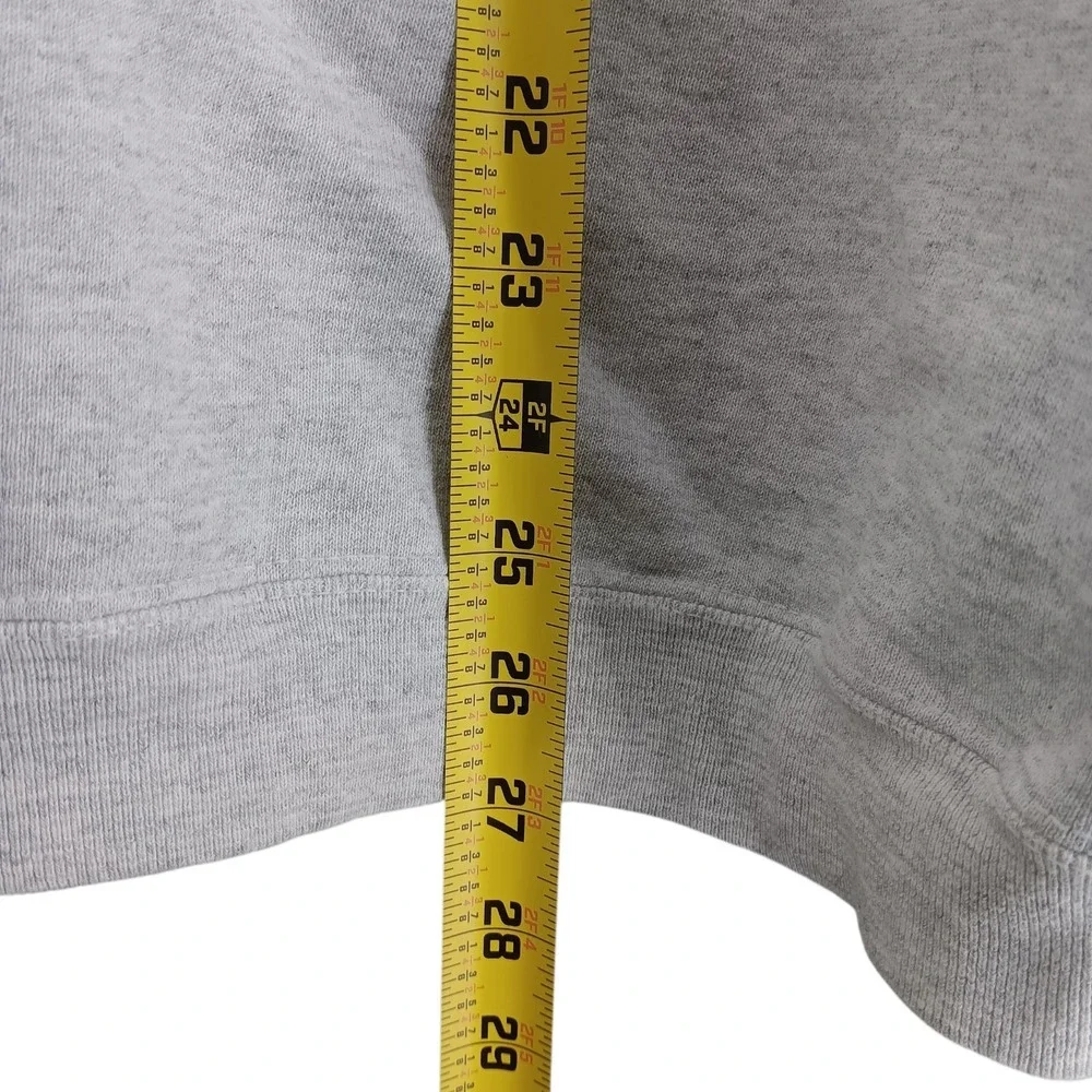 Vintage Y2K Polo‎ Ralph Lauren Sweatshirt XL Gray Crewneck USA Made Fleece Pony